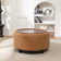 Wade Logan® Bryonie Round Cocktail Ottoman with Storage & Reviews | Wayfair
